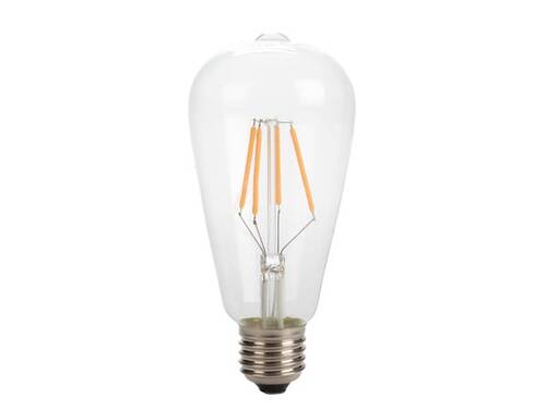 Retro żarówka dekoracyjna LED - ST64 E27 4W - ciepła biel