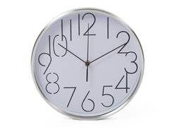 Aluminiowy zegar ścienny z DCF - Ø 25cm