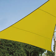 Żagiel przeciwsłoneczny trójkątny - zacieniacz - 5 x 5 x 5m - kolor limonka