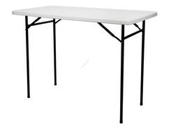 Składany stół koktajlowy bankietowy - 152 x 76 x 110cm