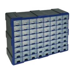 Organizer - szafka z 64 szufladkami - 52 x 16 x 37.5cm