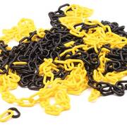 Łańcuch plastikowy żółto-czarny - 1mb.