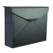 Skrzynka pocztowa na listy - model VERONA - czarny mat
