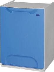 Pojemnik kontener do segregacji odpadów - modułowy - 34 x 29 x 47cm - niebieski - 14l