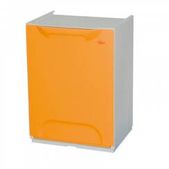 Pojemnik kontener do segregacji odpadów - modułowy - 34 x 29 x 47cm - żółty - 14l