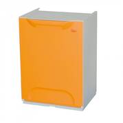 Pojemnik kontener do segregacji odpadów - modułowy - 34 x 29 x 47cm - żółty - 14l