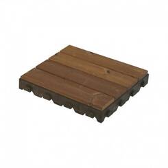 Płytka tarasowa Combi-Wood - drewniana - 400 x 400mm