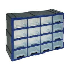 Organizer - szafka z 16 szufladkami - 52 x 16 x 37.5cm