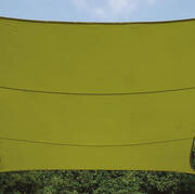 Żagiel przeciwsłoneczny kwadratowy - zacieniacz - 3.6 x 3.6m - kolor limonka
